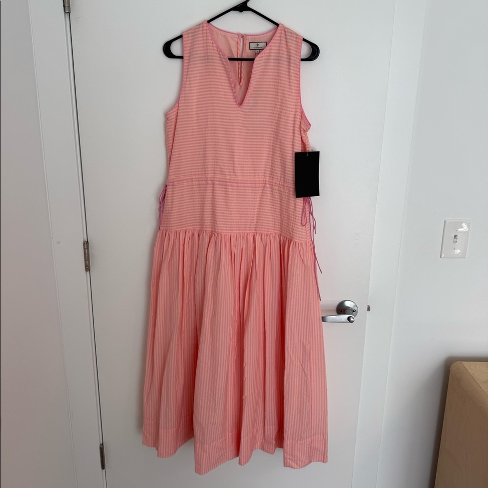 Tuckernuck Pink Peach Charlotte Maxi Dress